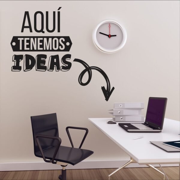 Aquí tenemos ideas