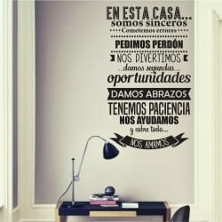 En esta casa somos sinceros En esta casa somos sinceros