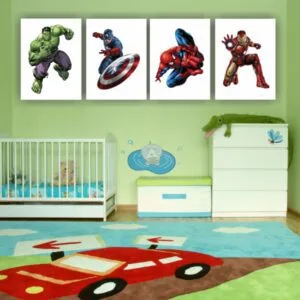 Retablos Superhéroes 6