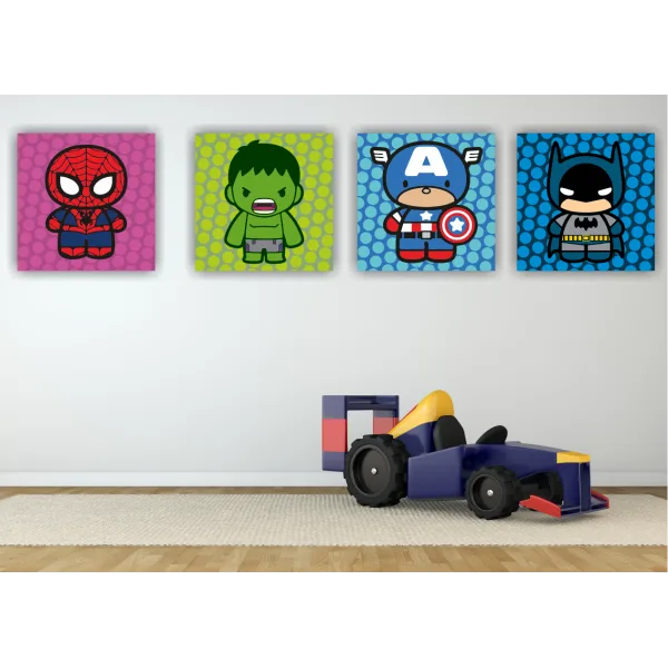 Retablos Superhero Baby