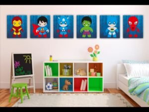 Retablos Heroes Infantiles