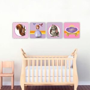 Retablos Princesa Sofia (nombre personlaizado)