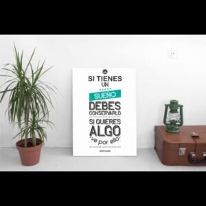 Retablo Si tienes un sueño