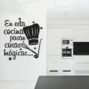 En esta cocina pasan cosas mágicas