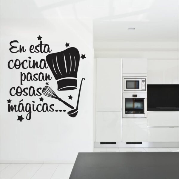 En esta cocina pasan cosas mágicas