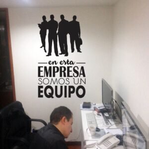 En esta empresa somos un equipo