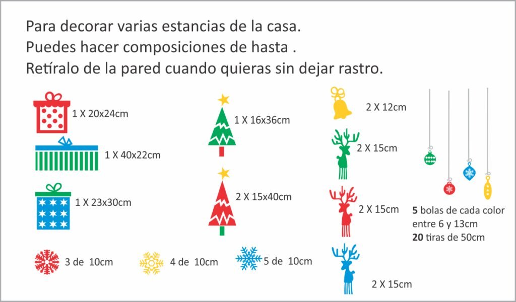 Decoración Navideña - Deko Vinilo