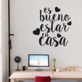 Es bueno estar en casa