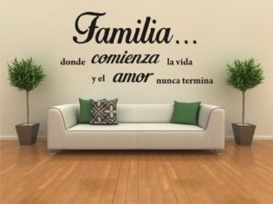 Familia donde comienza la vida