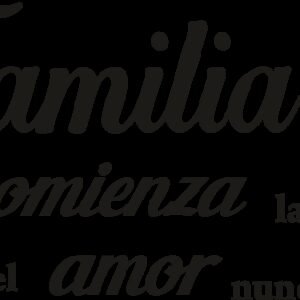 Familia donde comienza la vida