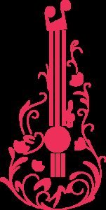 Guitarra Floral