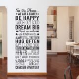 in this home we are a family