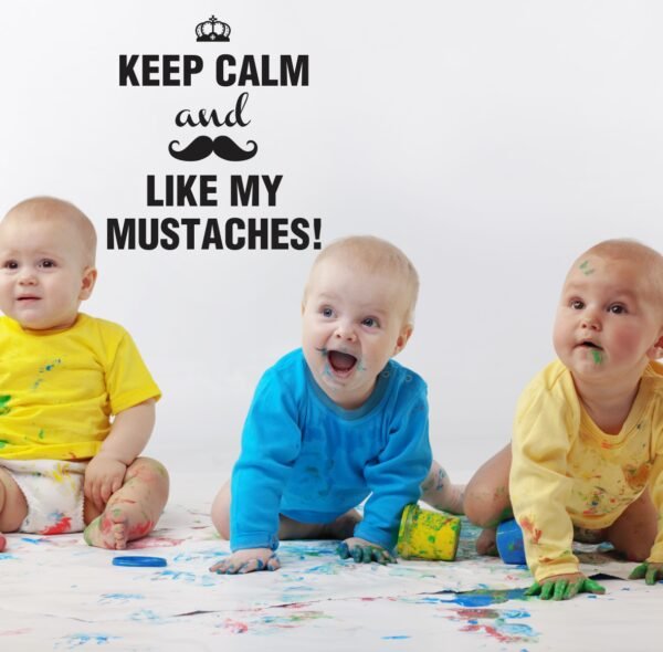 Keep calm mustaches