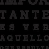 Lo importante es ver