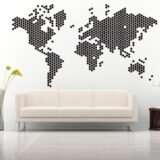 Mapamundi Hexágonos