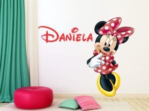 Minnie Mouse (nombre personalizado)