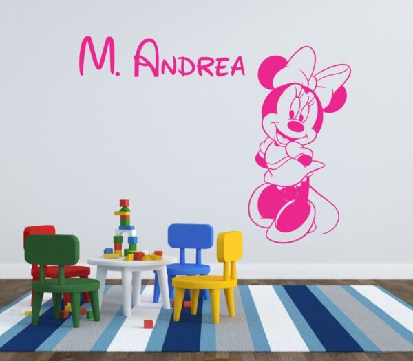 Minnie Rosa (nombre personalizado)
