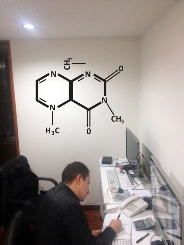 Molecula del cafe