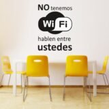 No tenemos wifi