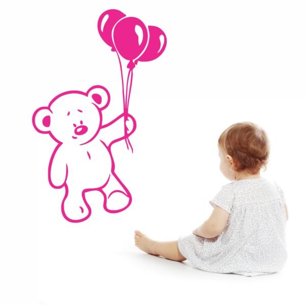 Osito con globos