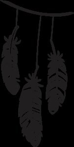 Plumas Colgantes