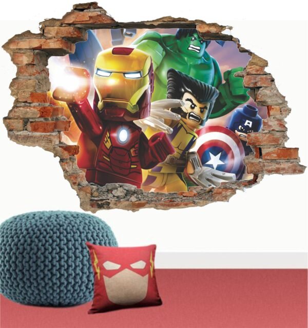 Pared Lego Avengers 2