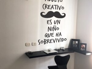 Un adulto creativo