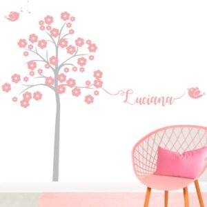 Árbol Infantil Niña (nombre personalizado)
