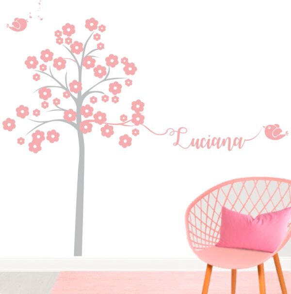 Árbol Infantil Niña (nombre personalizado)