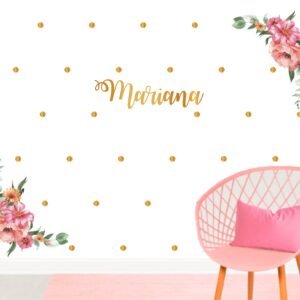 Flowers Watercolor II (nombre personalizado)