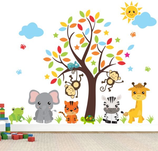 Safari y Arbol