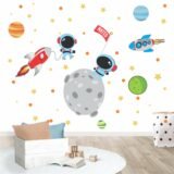 Astronauta 3 (Personalizado con uno o dos nombres)