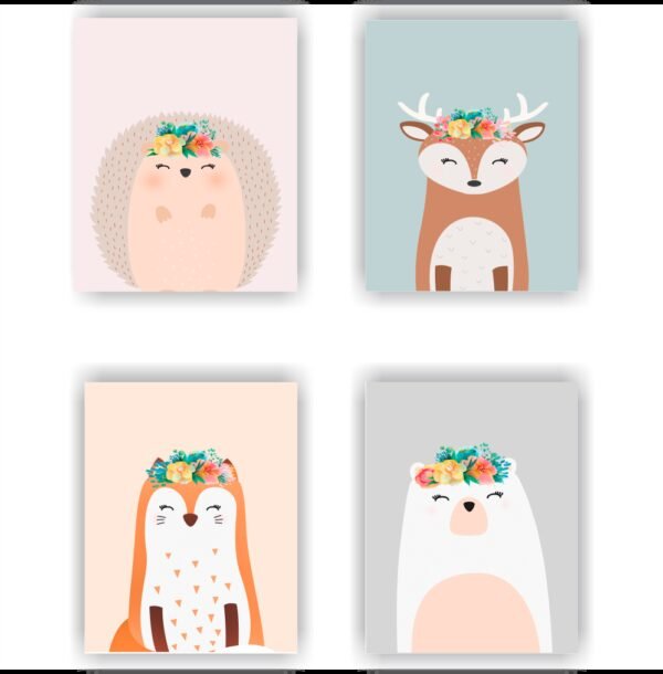 Retablos Animales del Bosque