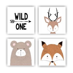 Retablos Animales del Bosque B