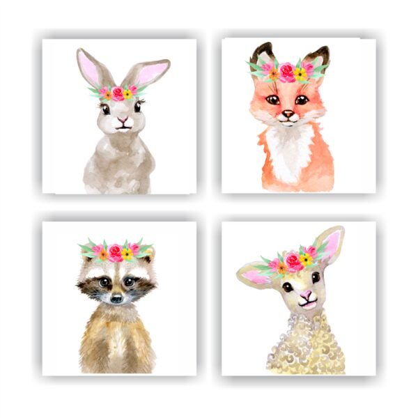 Retablos Animales Acuarela B