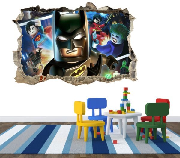 Pared Rota Lego Batman A