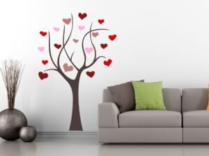 Arbol de corazones