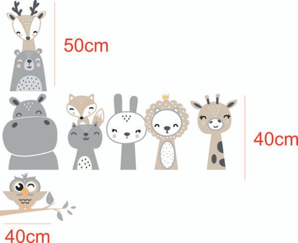 Animalitos Felices  (Nombre Personalizado)