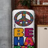 Vinilo Nevera Be Happy