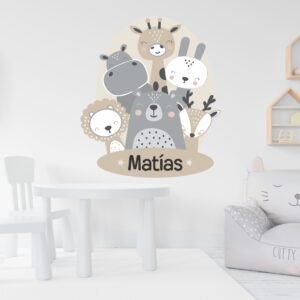Animalitos Felices 2 (Nombre personalizado)