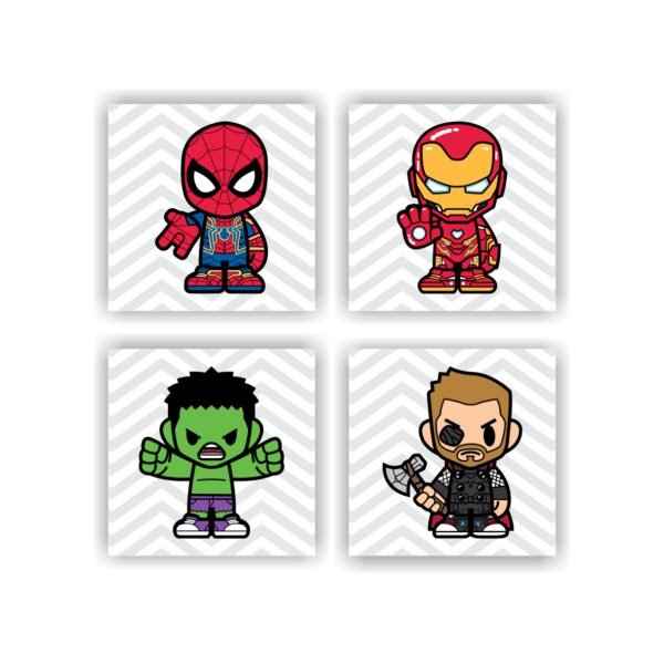 Retablos Super Heroes 2-3