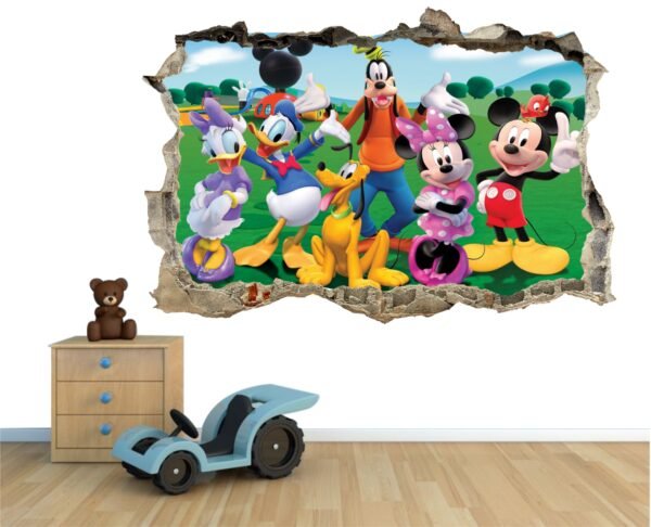 Pared Rota Mickey Mouse Clubhouse
