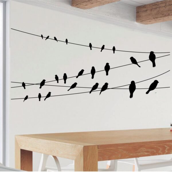 Aves en cable