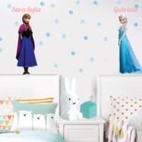 Elsa y Anna II (Nombres Personalizados)