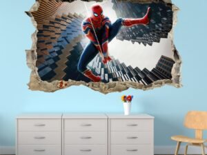 Pared Rota Spiderman No Way Home B