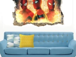 Pared Rota Spiderman No Way Home C