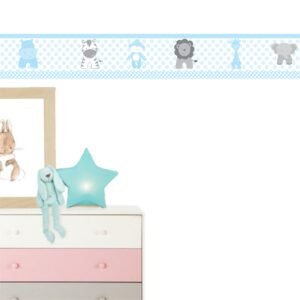 Cenefa Animales Tiernos Niño