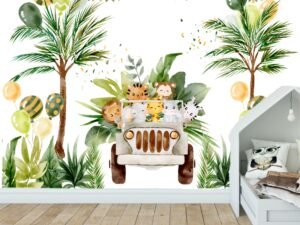 Mural Jungle Party(Valor por M2)