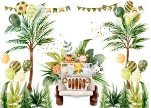 Mural Jungle Party(Valor por M2)