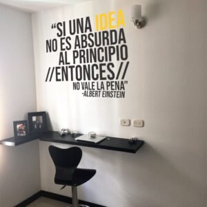 Si una idea...